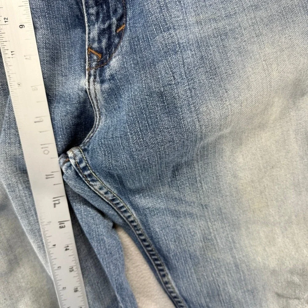 Vintage Banana Republic Jeans Men's 35x32 Blue Bootcut Faded  Baggy Skater y2k
